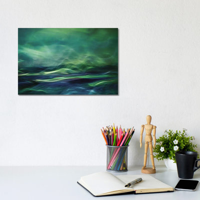 Northern Lights by Willy Marthinussen - Print on Canvas