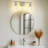 3 - Light Modern Vanity Light,Brushed Nickel