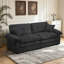 Ensemble de salon 2 pièces canapé-lit et fauteuil Modern Chenille-688472032