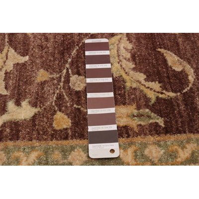 Paderborn One-of-a-Kind 4'6" x 6'6" New Age Rectangle Wool Area Rug in Brown