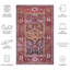 Tapis bleu marine / rouille Gullion Southwestern-696636627