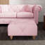 Ellrich 65cm Wide Tufted Rectangle No Pattern Footstool Ottoman-114324192-114324189