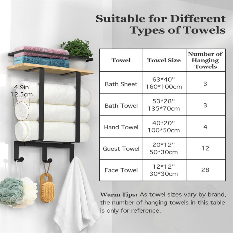 Anthonny Towel Stand, Natural