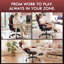 LUCKRACER PC & Racing Game Chair-132650035