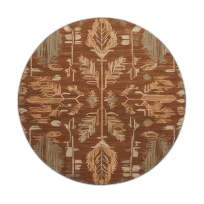 Nature Brown Indoor and Outdoor Area Rug