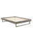 Billie Wood Platform Bed Frame-223112411-223109417