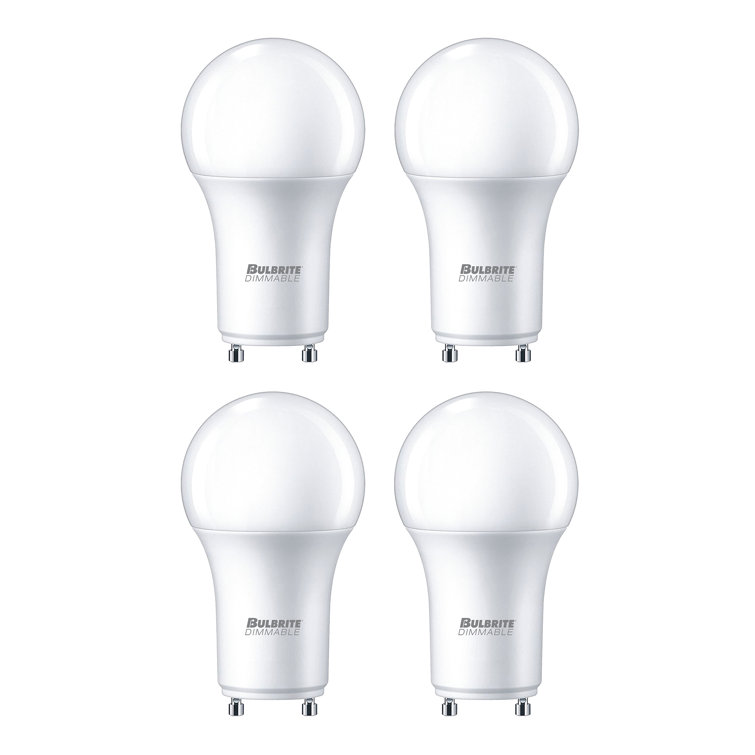 Equivalent A19 GU24/Twist And Lock Dimmable 3000K LED Bulb