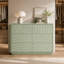 Commode 6 tiroirs Sage Green Modern
