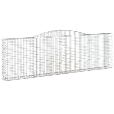 Bacilia Silver Metal Fence Panels Included