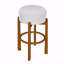 Ensemble de 2 chaises de salle à manger, tabouret de bar en bois