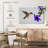 Brampt Purple Flower Hummingbird-108818991