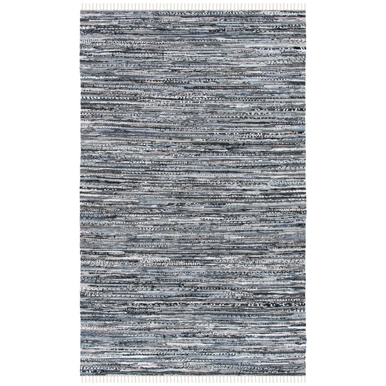Gerow Rug Hand Woven Cotton Striped Rug