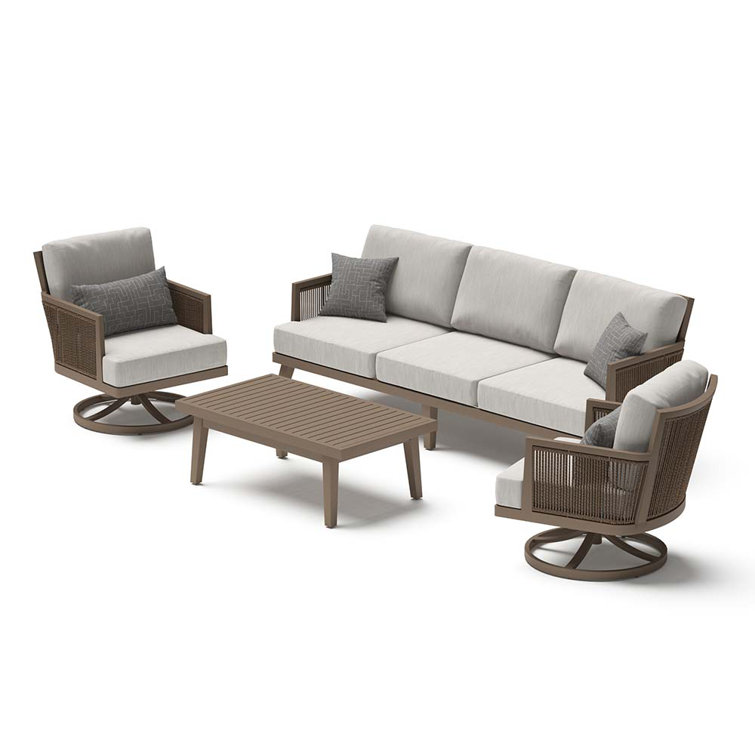 Hokku Designs Piche 5 - Person Outdoor | Cushions Group Sunbrella Wayfair Seating with