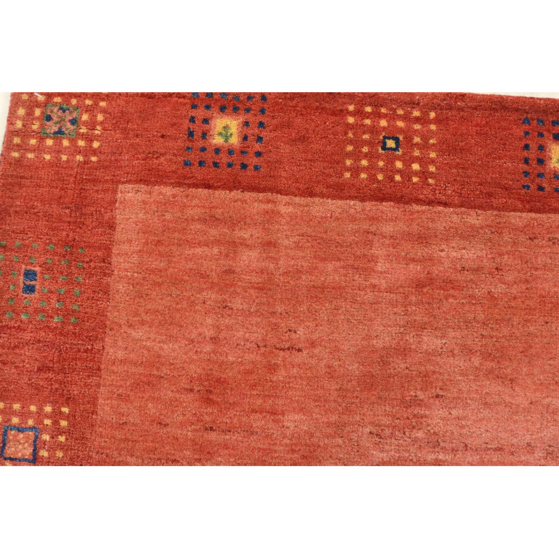 One-of-a-Kind 3' X 5'2'' New Age Wool Area Rug in Red