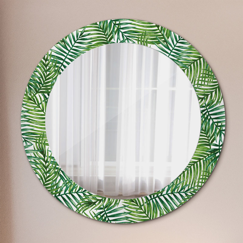 Huldar Glass Flat Wall Mirror