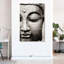 Image de bouddha méditant - 3 pièces sur toile tendue-92828348