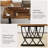 Levella 70'' Office Desk Industrial with Metal Legs