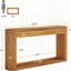 Console cannelée avec rangement
