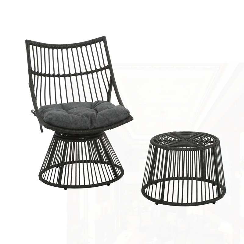 Outdoor Chair With Side Table