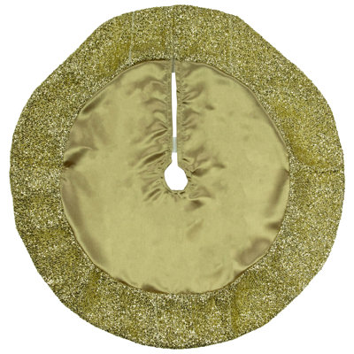 Mini jupe d'arbre de Noël 20 po avec bordure