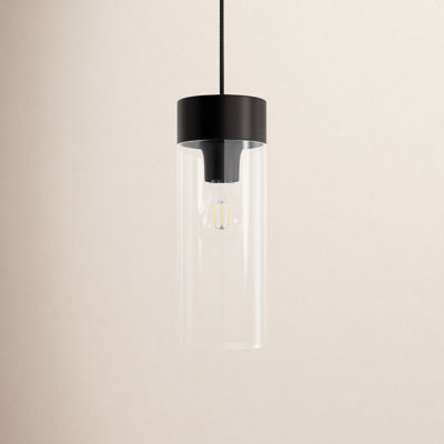 Monterey Single Light Glass Dimmable Pendant