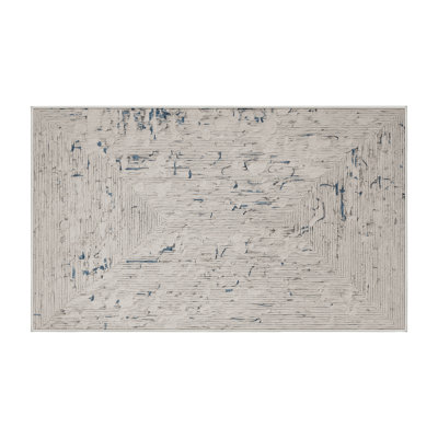 Tapis beige lavable à la machine