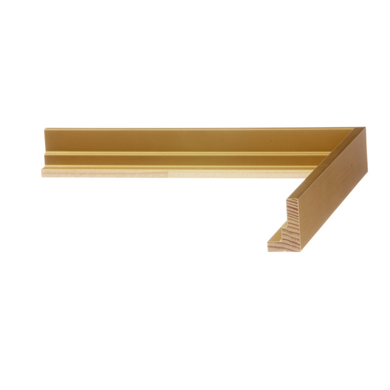 Soirée Treeline Sq, H 36 po x l 36 po x P 1,25 po, Non, Toile avec cadre doré