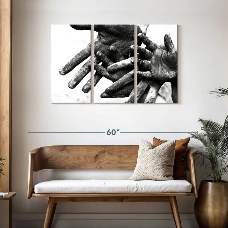 Leisha Feed The Poor, 28" H x 45" W