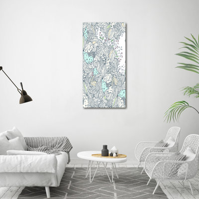 Floral - Wrapped Canvas Print