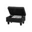 Repose-pieds lin avec rangement-98306003