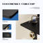 Ensemble de bureau: chaise de bureau en filet et bureau électrique-114530667