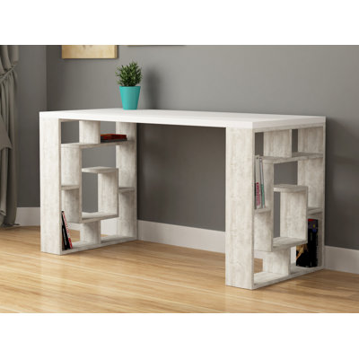 Labirent Modern Desk with Maze Design Legs