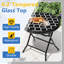 Table d'appoint d'extérieur pliante ronde en verre-2065053542-2065053540