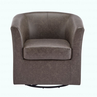 Fauteuil demi-tonneau rotatif Modern