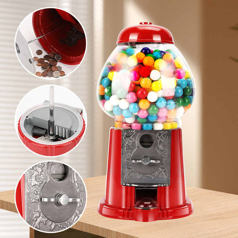 Distributeur de bonbons commercial non encombrant commercial avec distributeur de bonbons à culot commercial