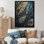 Shoreham Blue and Gold Melody Of Boho III sur toile