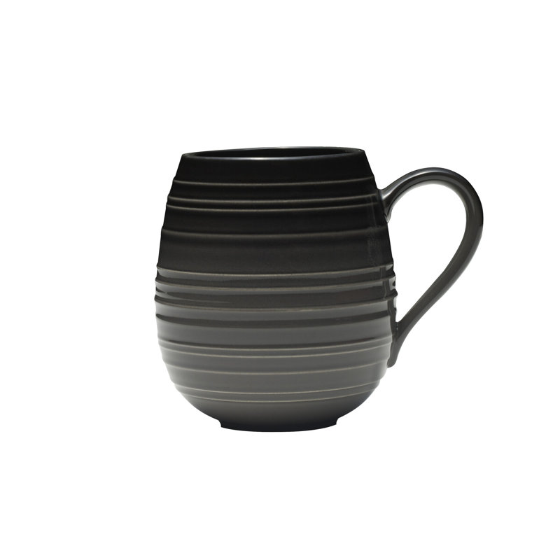 Couvert individuel 4 pièces Swirl Coupe Graphite, Dégradé graphite