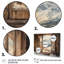 «Robet Cottage Window View Of Snowy Mountains», reproduction sur toile-88525014-88525009