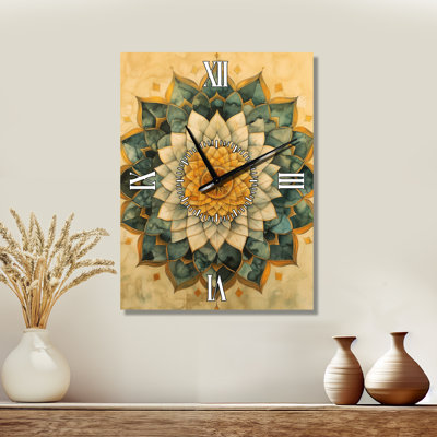Yalchin II - Bohemian Large Metal Wall Clock
