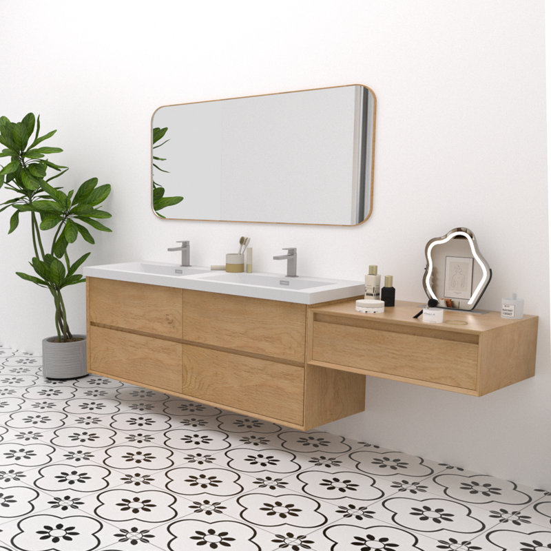 Ensemble de meuble-lavabo flottant 90 po Mellani