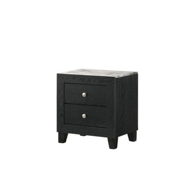 Table de chevet 2 tiroirs Contemporary