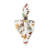 Alcova Cotton Floral Square Napkin