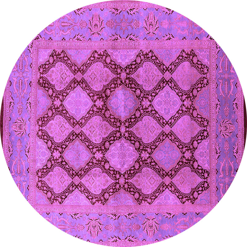 Oriental Indoor Rug, Round 8'