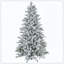 Arbre de Noël artificiel enneigé avec 994 pointes, support en métal pliable, assemblage facile, arbre de Noël articulé pour la maison, le bureau, les Fêtes-571651596