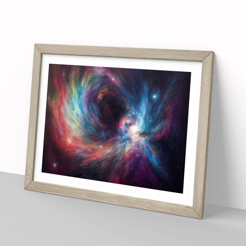 Galaxy Vol.3 - Framed Print, Oak Framed, 46cm H x 64cm W x 2cm D