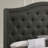 Copper Grey Upholstered Queen Wingback Bed-584621481-584621399