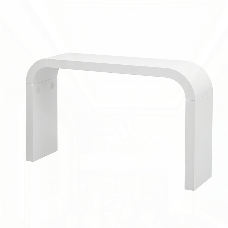 Mirod Modern Minimalist Console Table,, White