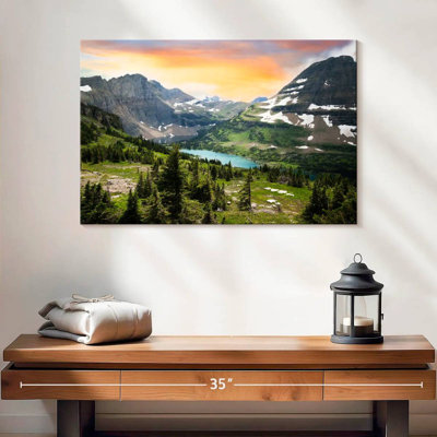 Alvord Glacier National Park View