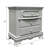 Grey 3-Drawer Nightstand