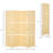 4-Panel Folding Room Divider